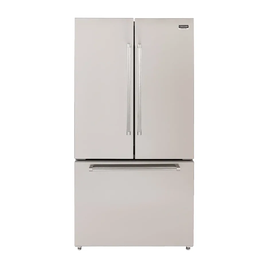 Foto frontal da geladeira Crissair French Door 580 (RFD 580)