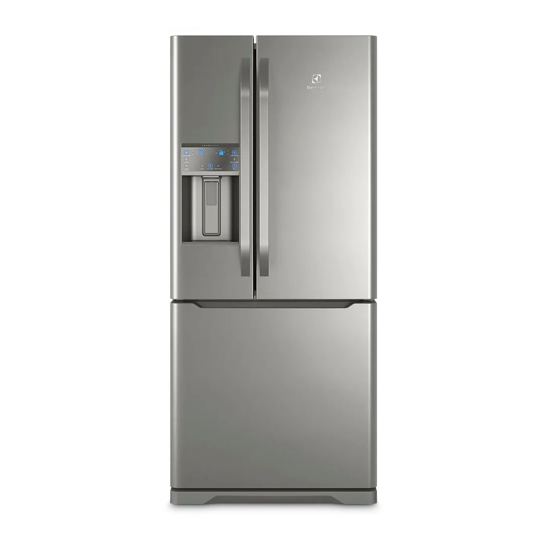 Foto frontal da geladeira Electrolux DM85X