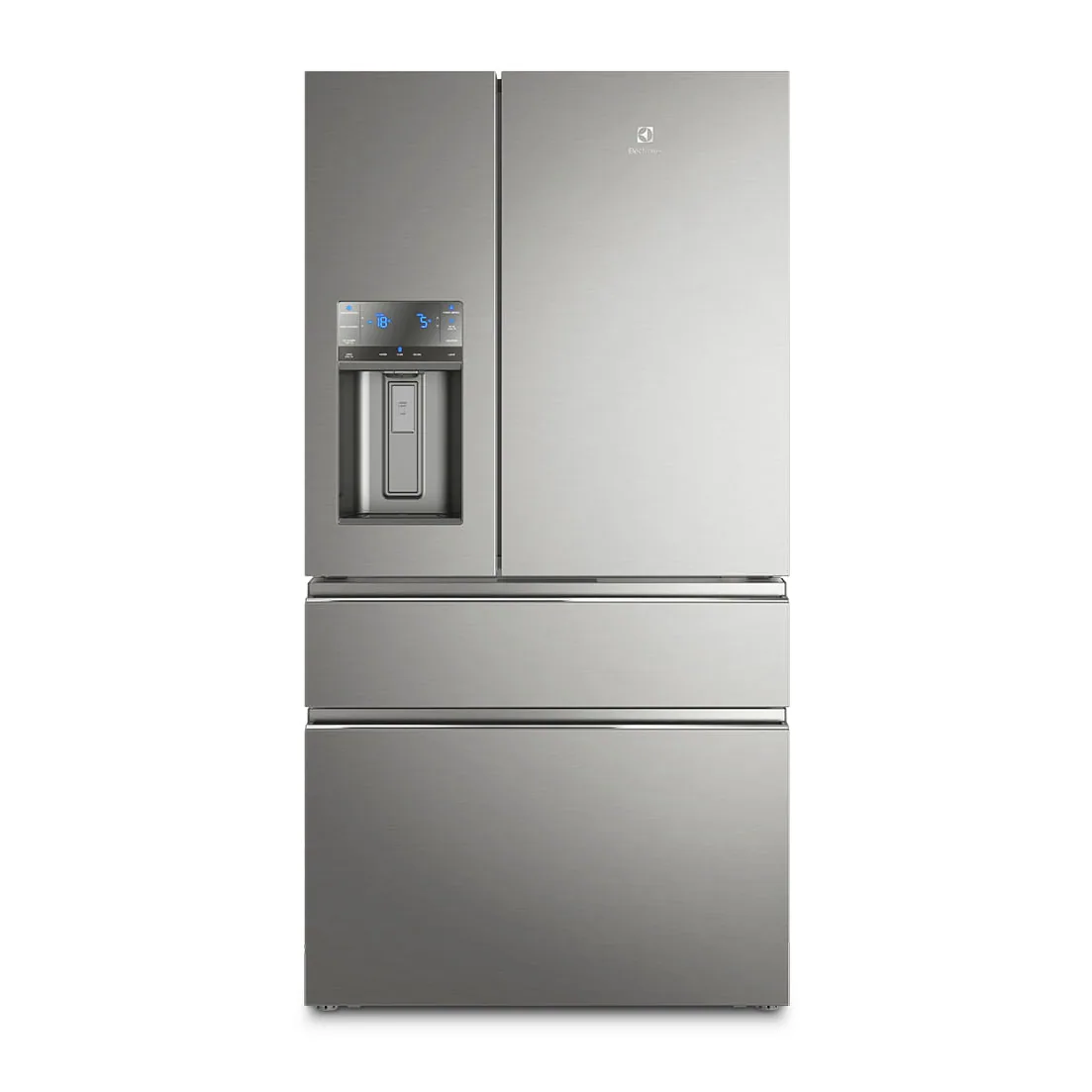 Foto frontal da geladeira Electrolux DM91X