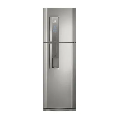 Foto frontal da geladeira Electrolux DW44S · 127 V ou 220 V