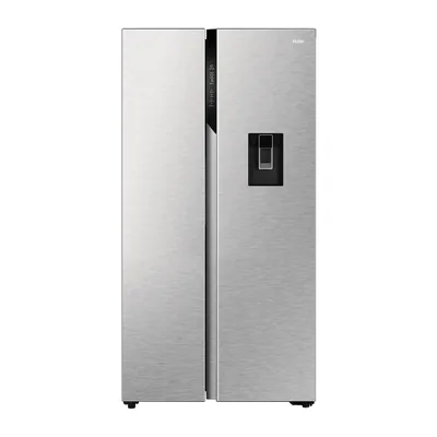 Foto frontal da geladeira Haier HSS541AHDS8 · 127 V ou 220 V
