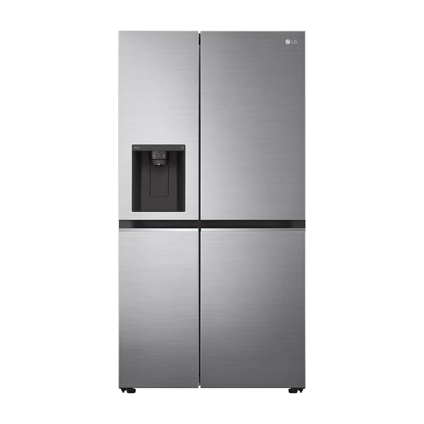 Foto frontal da geladeira LG GC-L257SLP