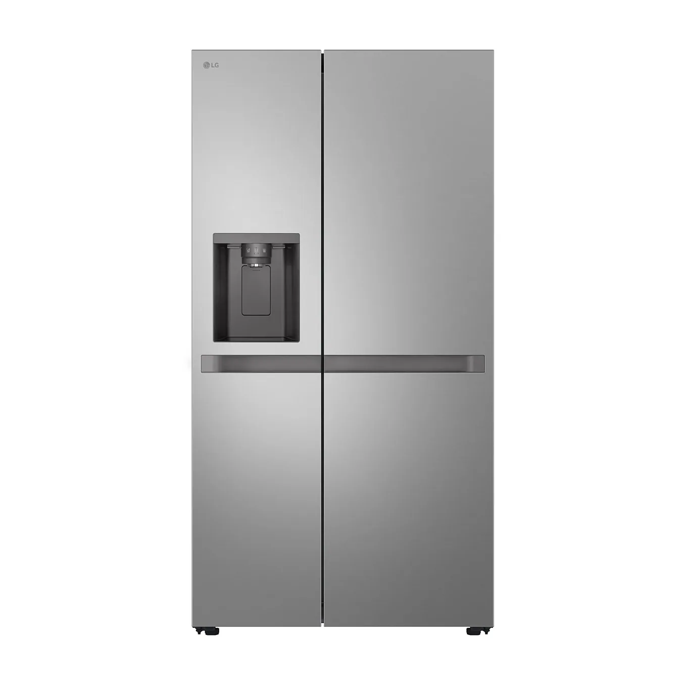 Foto frontal da geladeira LG GC-L267KLQX