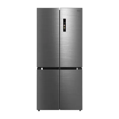 Foto frontal da geladeira Midea MD-RF691FGD