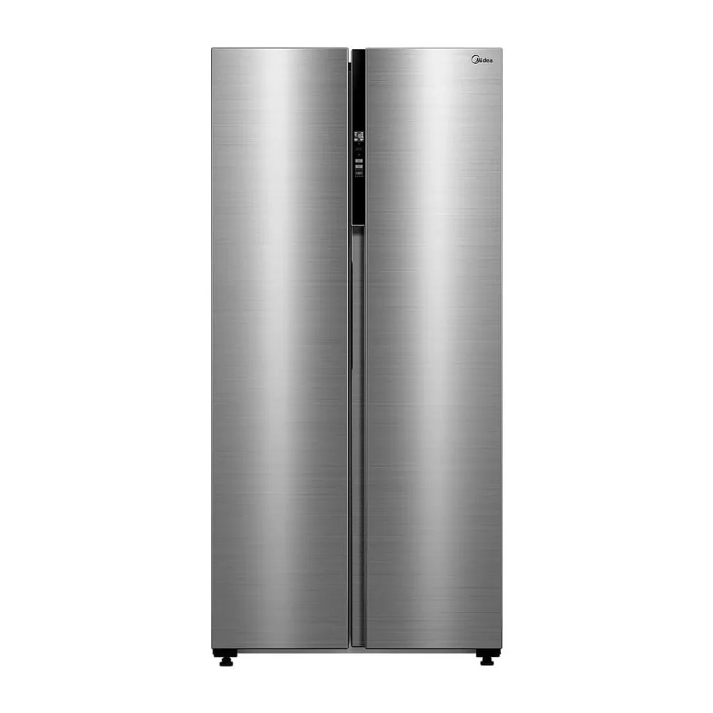 Foto frontal da geladeira Midea MDRS598FGA