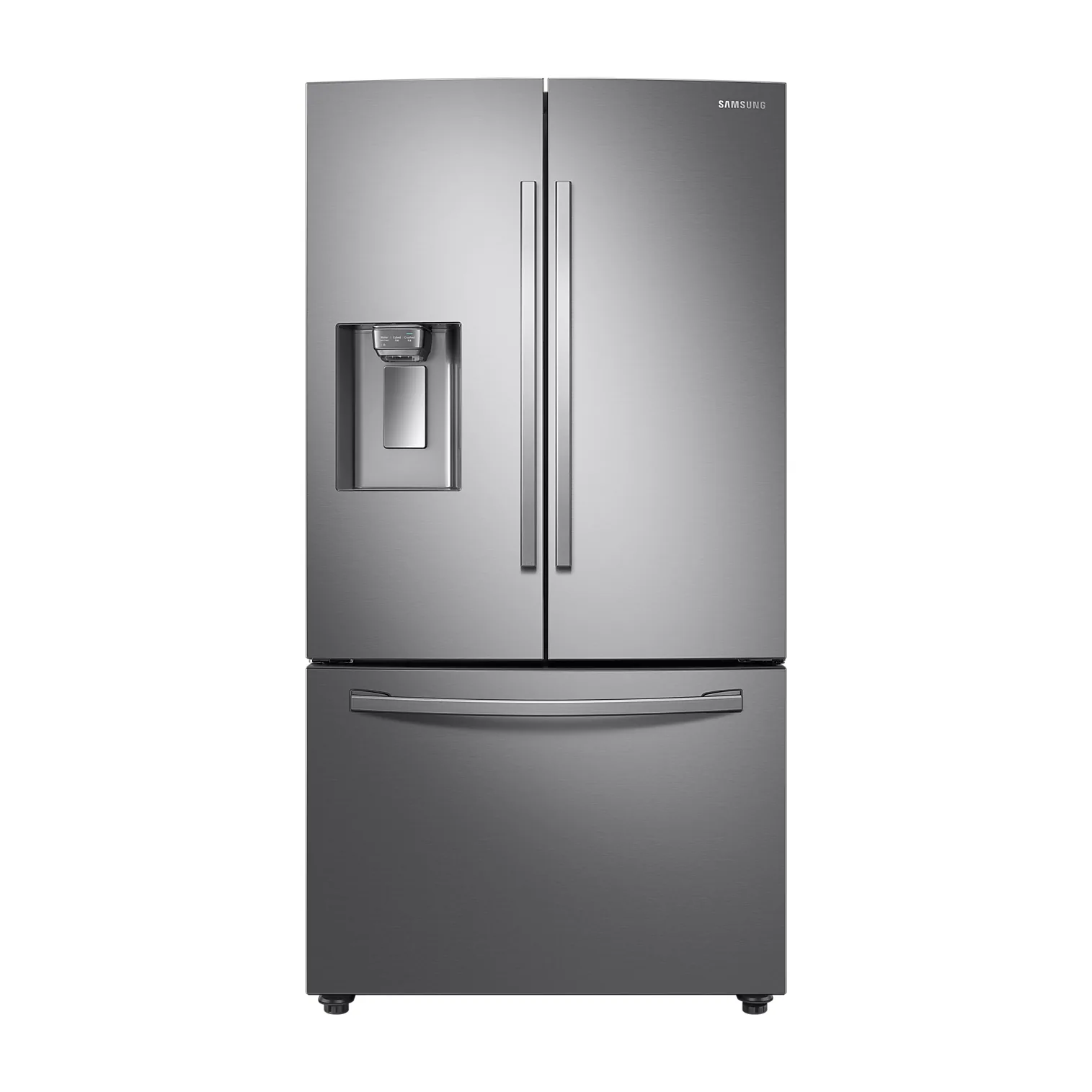 Foto frontal da geladeira Samsung RF23R6201SR