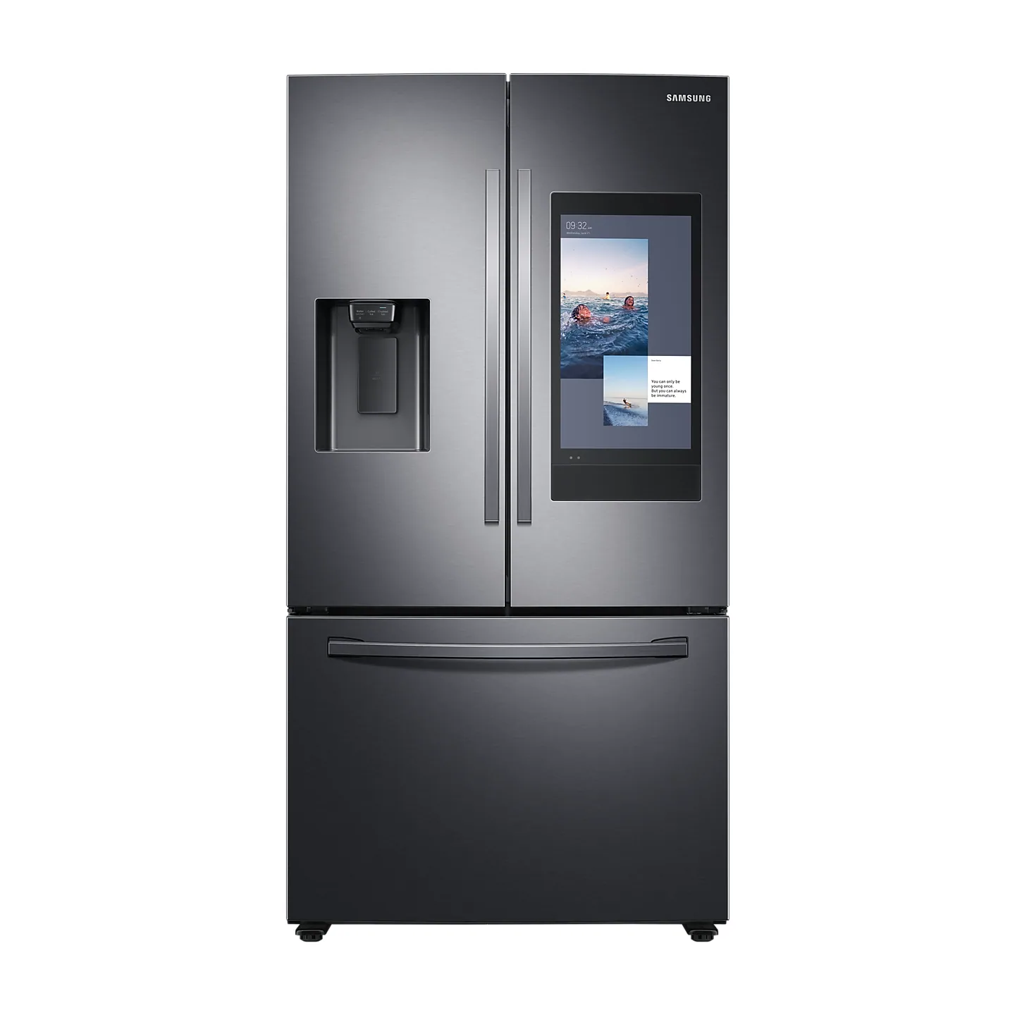 Foto frontal da geladeira Samsung RF27T5501SG