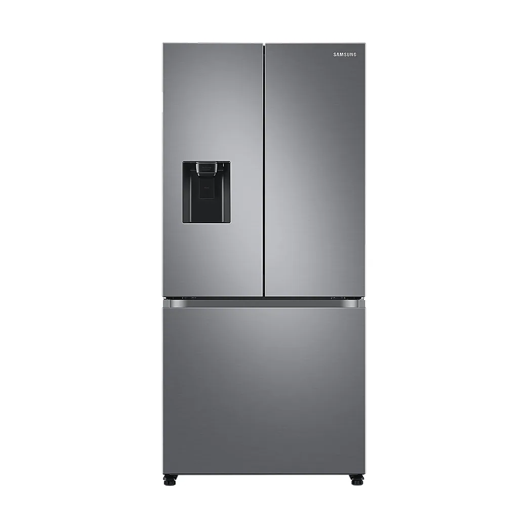 Foto frontal da geladeira Samsung RF49A5202S9